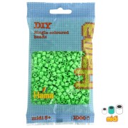 Perles à repasser Hama MIDI 5 mm Vert Pastel (n°47) x1000|raw }}