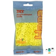 Perles à repasser Hama MIDI 5 mm Jaune Pastel (n°43) x1000