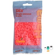 Perles à repasser Hama MIDI 5 mm Cerise Fluo (n°33) x1000|raw }}