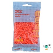 Perles à repasser Hama MIDI 5 mm Orange (n°04) x1000|raw }}