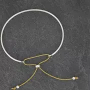 Stoppers Beads 5 mm avec un trou de 2 mm en Argent 925 x2