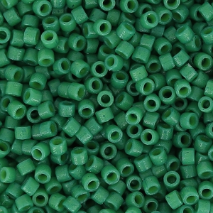 Miyuki Delica Duracoat 11/0 DB2127 - Opaque Dyed Spruce x8g