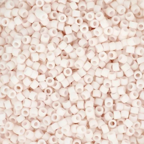 Miyuki Delica 11/0 DB1510-1 - Opaque Bisque White Mat x8g
