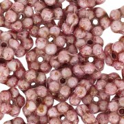 Fleurs intercalaires Forget-me-not 5 mm White Senagal Purple x50|raw }}