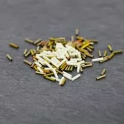 Slender bugles Miyuki 1.3x6 mm BGLS-2021 - Opaque Cream Mat x10g