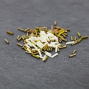 Slender bugles Miyuki 1.3x6 mm BGLS-2008 - Metallic Patina Iris Mat x10g