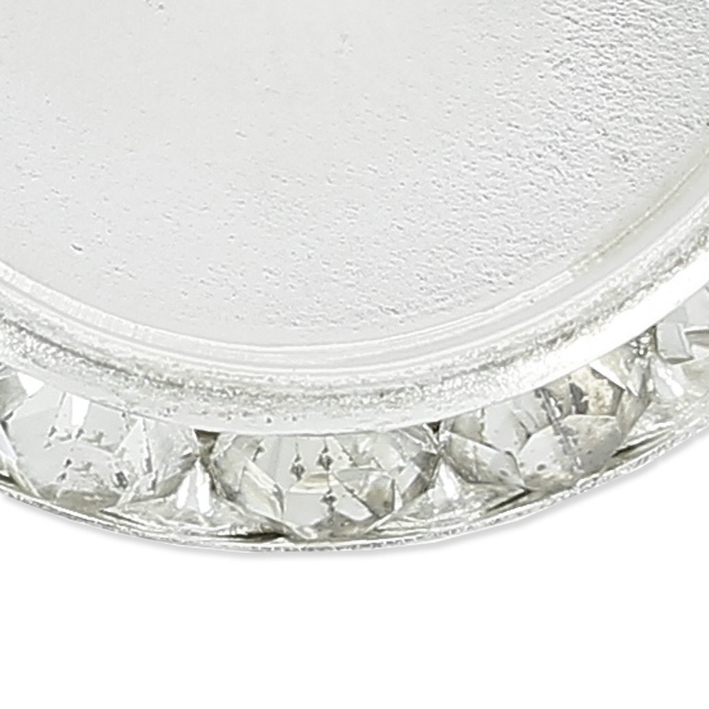 50 Perles Rondelles Strass Argenté 10 Mm - Neuf SAVMER - Pour Création Bijoux