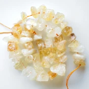 Perle brute irrégulière 12-25 mm Citrine x1