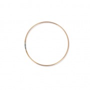 Cercle nu en métal pour attrape rêves suspension et abat-jour 10cm Cuivre|raw }}