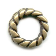 Anneaux 11 mm bronze x5