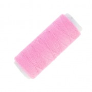 Bobine de fil imitation coton pour réaliser ses pompons Rose  x120m|raw }}