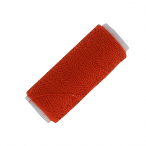 Bobine de fil imitation coton pour réaliser ses pompons Rouge x120m