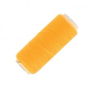 Bobine de fil imitation coton pour réaliser ses pompons Orange Clair x120m|raw }}