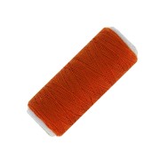 Bobine de fil imitation coton pour réaliser ses pompons Terracotta x120m|raw }}