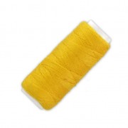 Bobine de fil imitation coton pour réaliser ses pompons Jaune x120m|raw }}