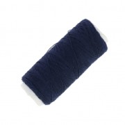 Bobine de fil imitation coton pour réaliser ses pompons Navy Blue x120m|raw }}