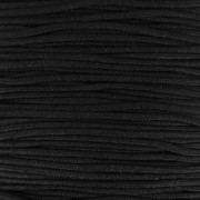 Fil de jade / Fil nylon tressé 1.5 mm Noir en bobine x120m