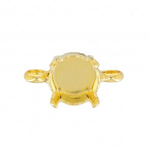 Serti griffe intercalaire pour cabochon PureCrystal 1028/1088 8 mm - Doré x1