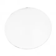 Miroir en verre rond à personnaliser 25.5 cm