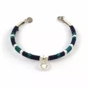 Fil de jade / Fil nylon tressé européen Griffin 0.3 à 0.5 mm Amethyst x25m