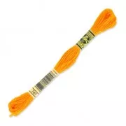 Fil à broder DMC Mouliné Spécial 117 MC Orange Clair (741) x8m