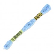 Fil à broder DMC Mouliné Spécial 117 MC Light Sapphire (800) x8m