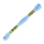 Fil à broder DMC Mouliné Spécial 117 MC Light Sapphire (800) x8m