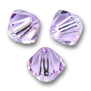 Toupies en cristal PureCrystal 8 mm Violet x6|raw }}