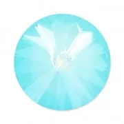 Cabochon PureCrystal 1122 Rivoli 14 mm Crystal AB Ultra Turquoise