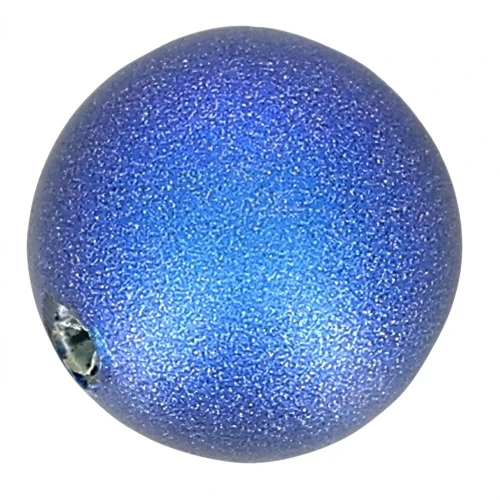 Nacrée PureCrystal semi-percée 5818 10 mm Iridescent Dark Blue Pearl