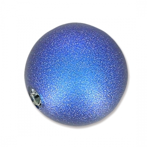 Nacrée semi-percée PureCrystal 5818  8 mm Iridescent Dark Blue Pearl