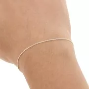 Chaîne maille Paloma 0.7 mm en Argent 925 x1m