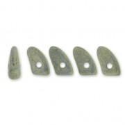 Perles en verre Prong Beads 1 trou 3x6 mm Poppy Seed Pacifica x5g