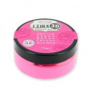 Peinture Multi Supports pour DIY Aladine pâte 3D Izink  Rose x75ml