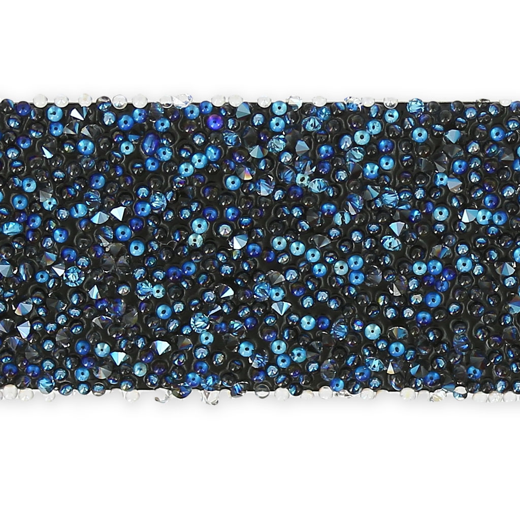 Crystal Fabric Swarovski 612316 à thermocoller 15mm Crystal Moonlight