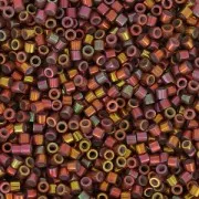 Miyuki Delica 15/0 DBS1013 - Metallic Tea Berry Gold Iris x5g