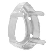 Serti griffe pour cabochon PureCrystal 4320 18x13 mm - Rhodié x1