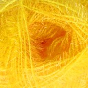 Creative Bubble - Fil à crocheter pour éponge tawashi Jaune x50g