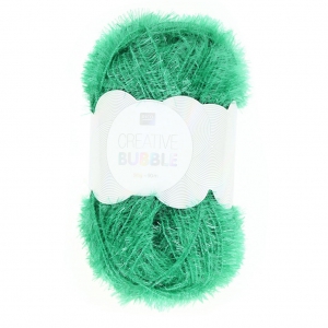 Creative Bubble - Fil à crocheter pour éponge tawashi Vert x50g