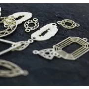 Intercalaire triangle 13 mm en Argent 925 x1