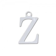 Breloque lettre Z - 9.5 mm en Argent 925 x1
