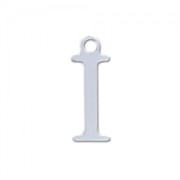Breloque lettre I - 9.5 mm en Argent 925 x1