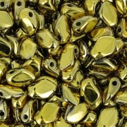 Perles en verre tchèque Gekko® 3x5 mm Full Dorado x5g|raw }}