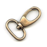 Porte clés mousqueton 40 mm - Bronze x1
