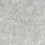 Perles en verre tchèque Gekko® 3x5 mm Crystal x5g