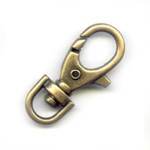 Porte clés mousqueton 37 mm - Bronze x1