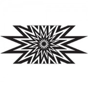 Rouleau de texture en bois pour pâte polymère 100x15mm illusion soleil