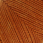 Bobine de fil ciré Linhasita pour micro macramé 1 mm - Camel Brown (498) x168m