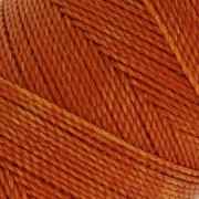 Bobine de fil ciré Linhasita pour micro macramé 1 mm - Caramel (203) x168m