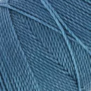 Bobine de fil ciré Linhasita pour micro macramé 1 mm - Denim Blue (119) x168m